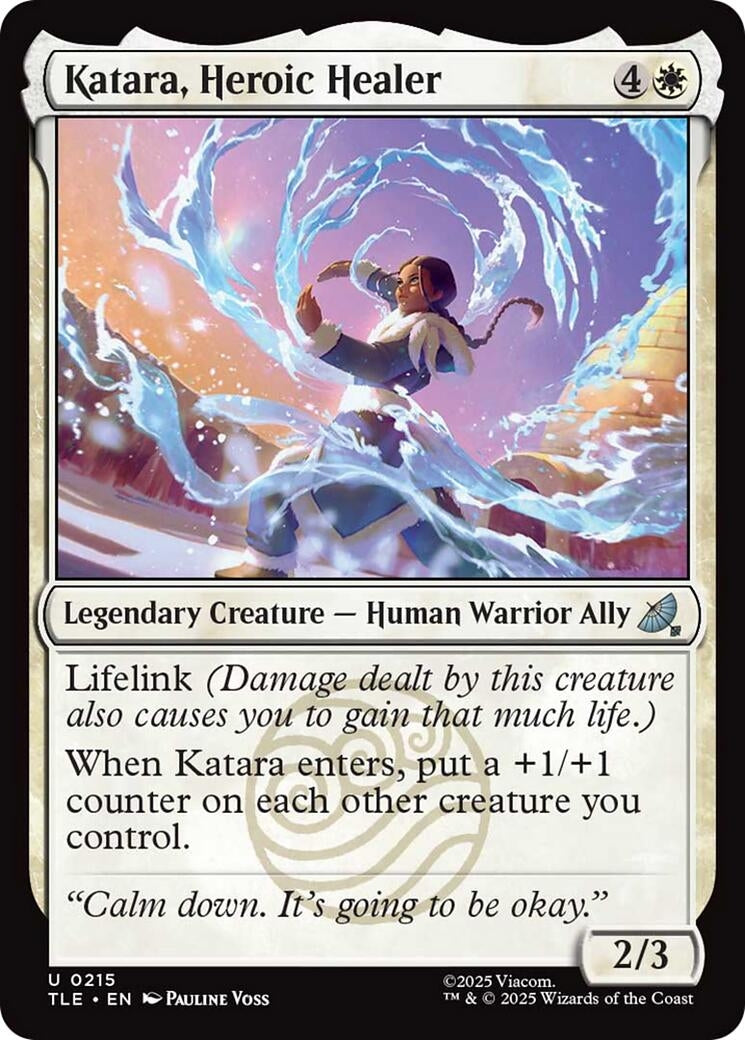Image for Katara, Heroic Healer (0215) (215) - Magic: The Gathering