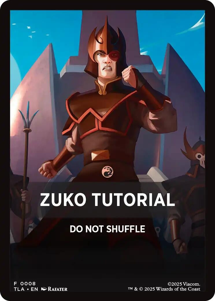 Image for Zuko Tutorial Theme Card (8) - Magic: The Gathering