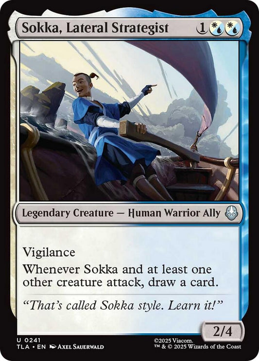 Image for Sokka, Lateral Strategist (241) - Magic: The Gathering