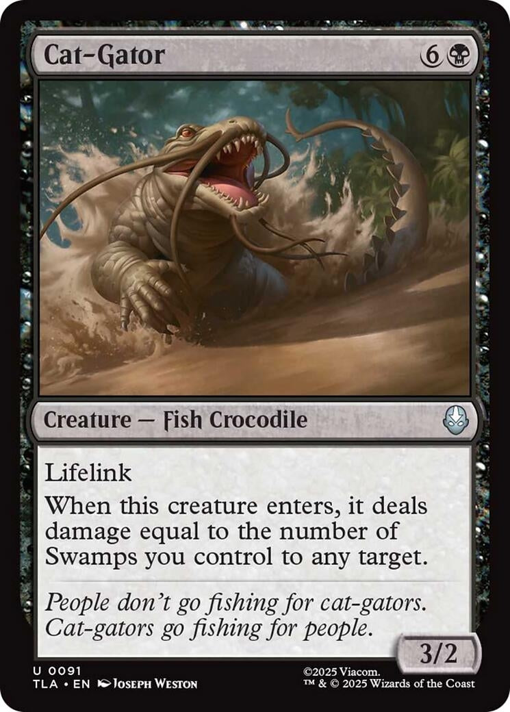 Image for Cat-Gator (91) - Magic: The Gathering