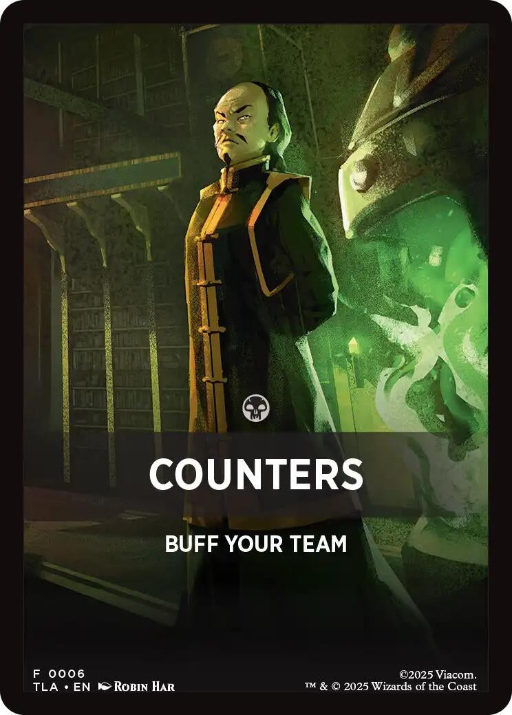 Image for Counters Theme Card (6) - Magic: The Gathering