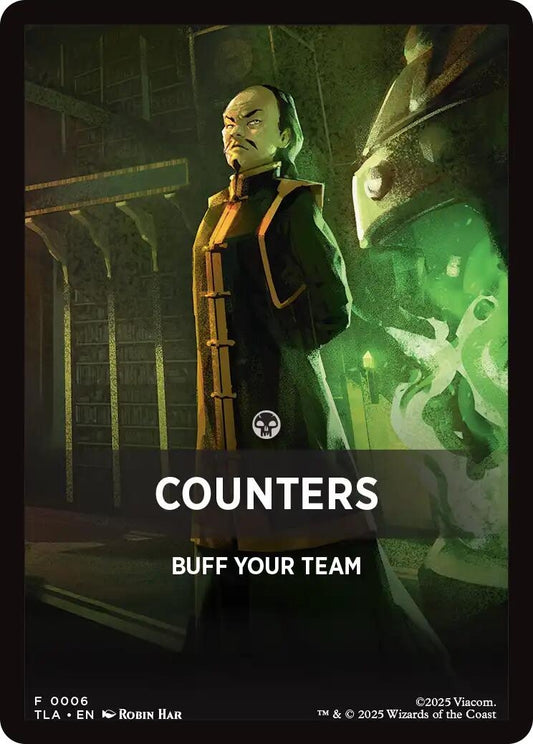 Image for Counters Theme Card (6) - Magic: The Gathering