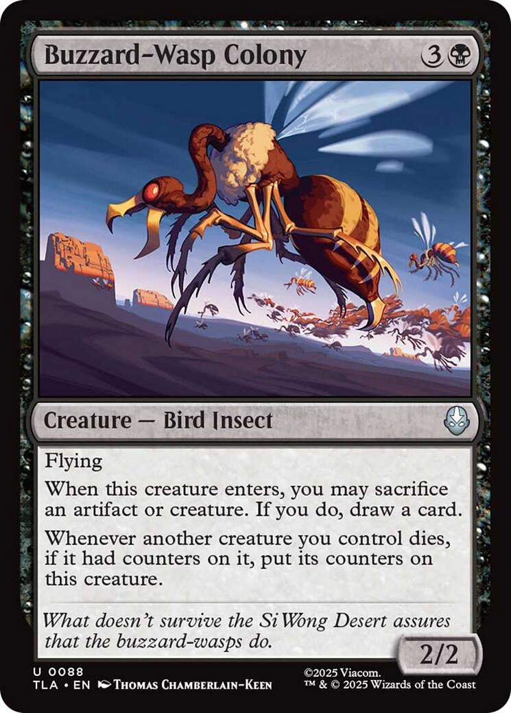 Image for Buzzard-Wasp Colony (88) - Magic: The Gathering