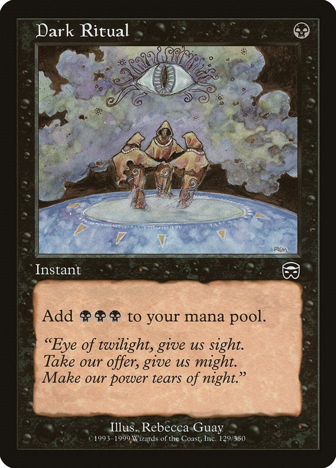 Image for Dark Ritual (129) - Magic: The Gathering
