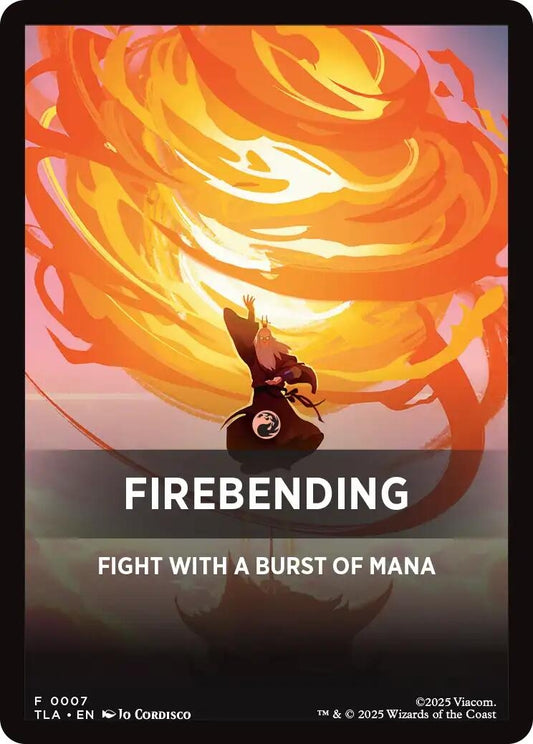 Image for Firebending Theme Card (0007) (7) - Magic: The Gathering