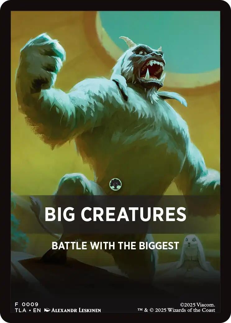 Image for Big Creatures Theme Card (9) - Magic: The Gathering
