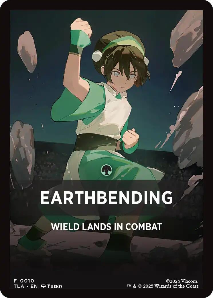 Image for Earthbending Theme Card (0010) (10) - Magic: The Gathering