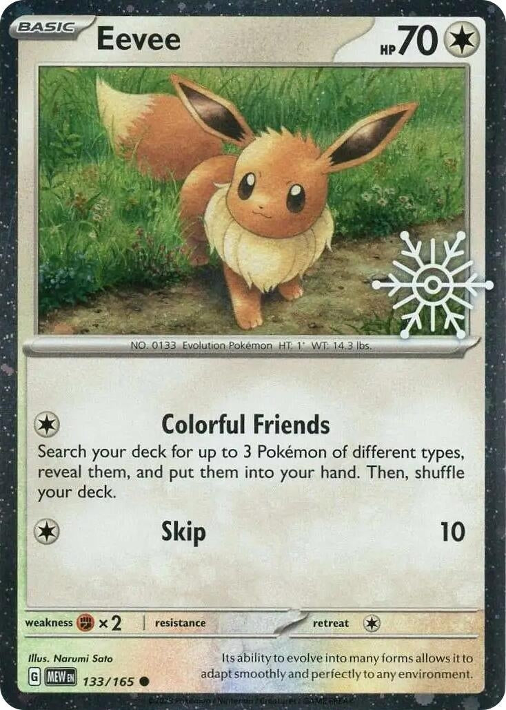 Image for Eevee (Holiday Calendar) (133/165) - Pokemon