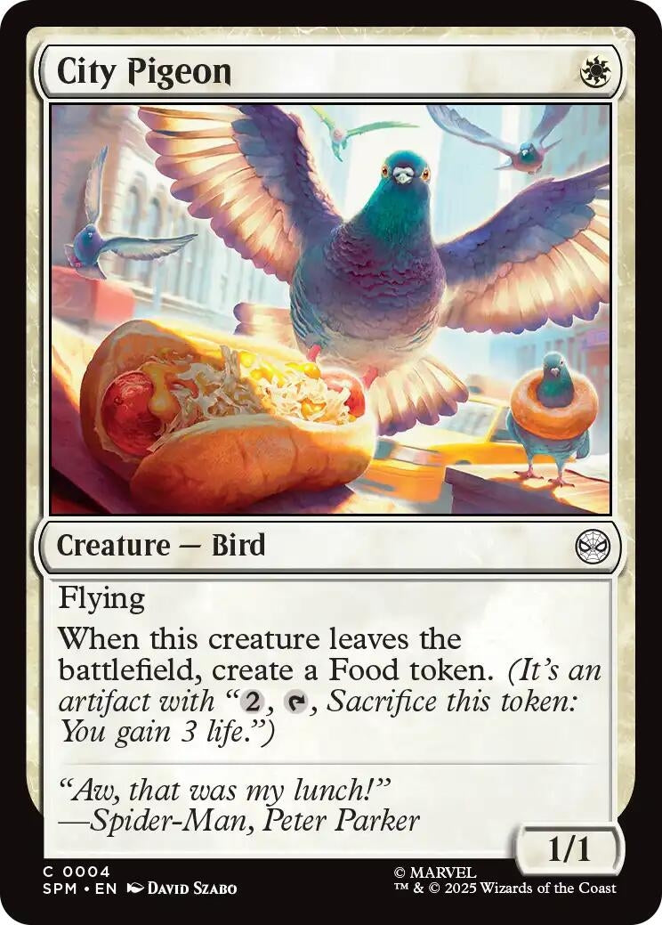 Image for City Pigeon (4) - Magic: The Gathering