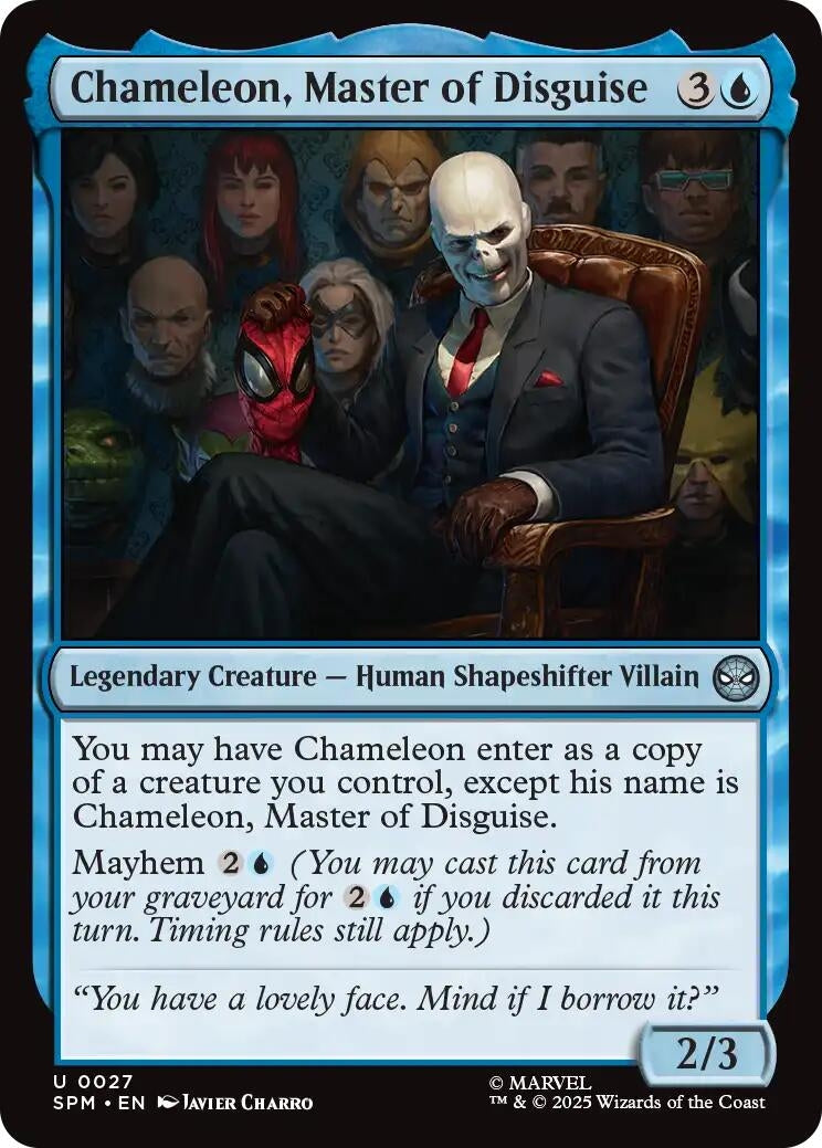 Image for Chameleon, Master of Disguise (27) - Magic: The Gathering