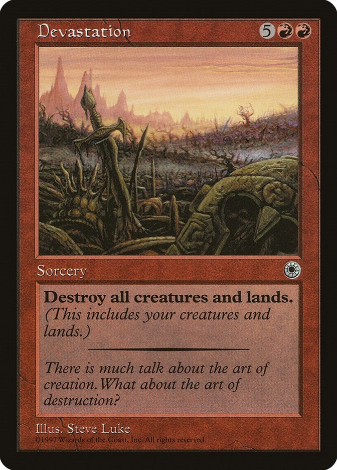 Image for Devastation - Magic: The Gathering