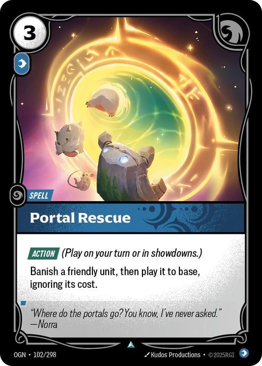 Image for Portal Rescue (102/298) - Riftbound: League of Legends Trading Card Game