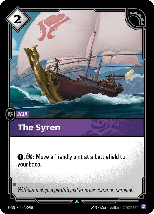 Image for The Syren (184/298) - Riftbound: League of Legends Trading Card Game
