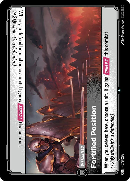 Image for Fortified Position (279/298) - Riftbound: League of Legends Trading Card Game