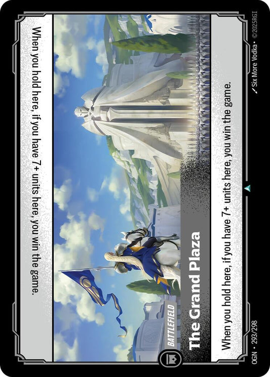 Image for The Grand Plaza (293/298) - Riftbound: League of Legends Trading Card Game