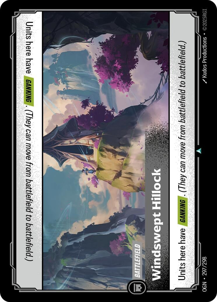 Image for Windswept Hillock (297/298) - Riftbound: League of Legends Trading Card Game