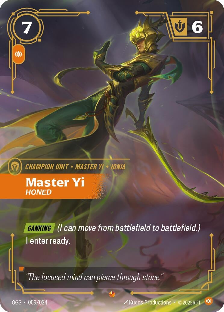 Master Yi - Honed (009/024)