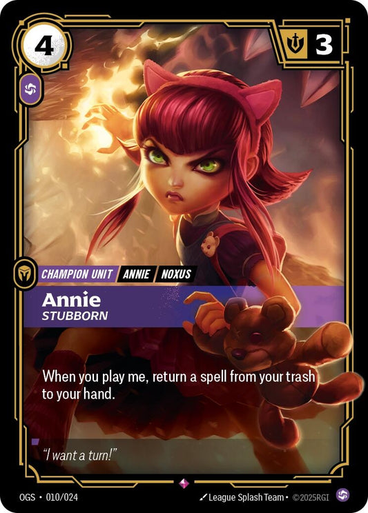 Annie - Stubborn (010/024)