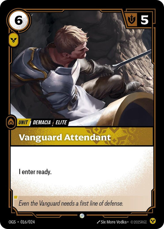 Image for Vanguard Attendant (016/024) - Riftbound: League of Legends Trading Card Game