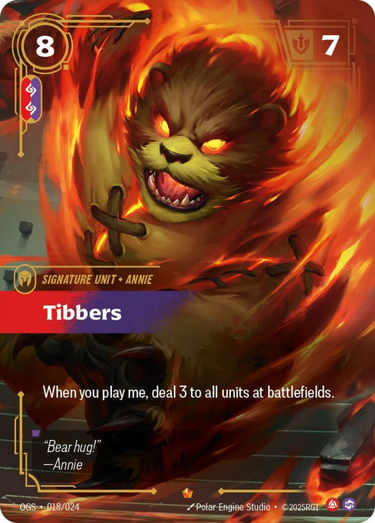 Image for Tibbers (018/024) - Riftbound: League of Legends Trading Card Game