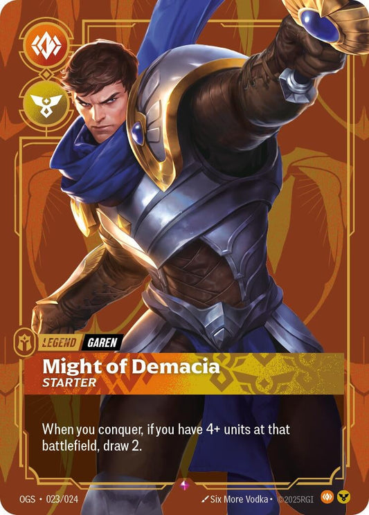 Image for Garen - Might of Demacia (Starter) (023/024) - Riftbound: League of Legends Trading Card Game