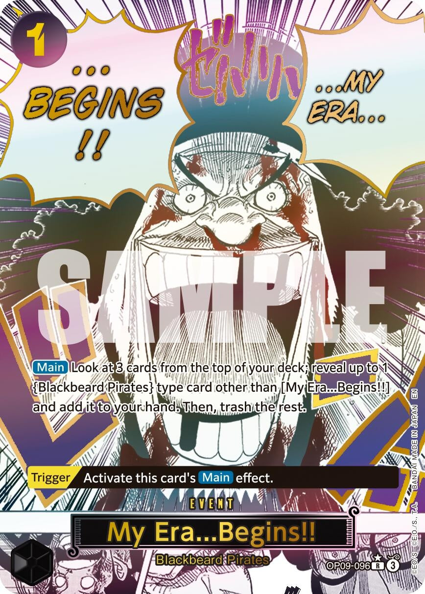 My Era...Begins!! (Alternate Art) (OP09-096)