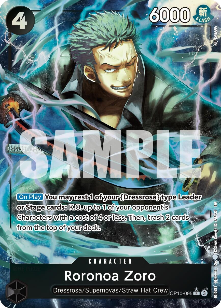 Roronoa Zoro - OP10-095 (Alternate Art) (OP10-095)