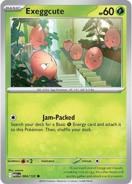 Image for Exeggcute (004/132) - Pokemon