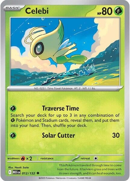 Image for Celebi (012/132) - Pokemon