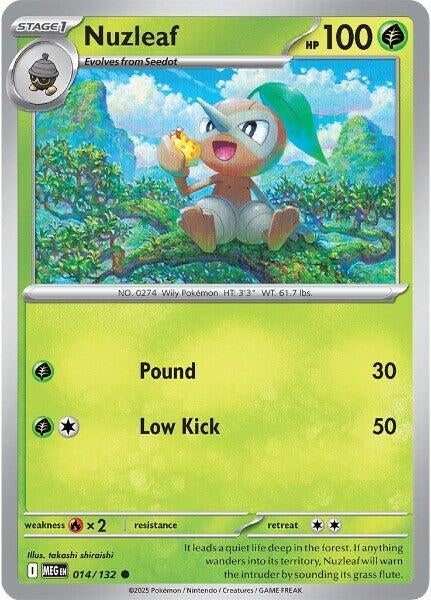 Image for Nuzleaf (014/132) - Pokemon