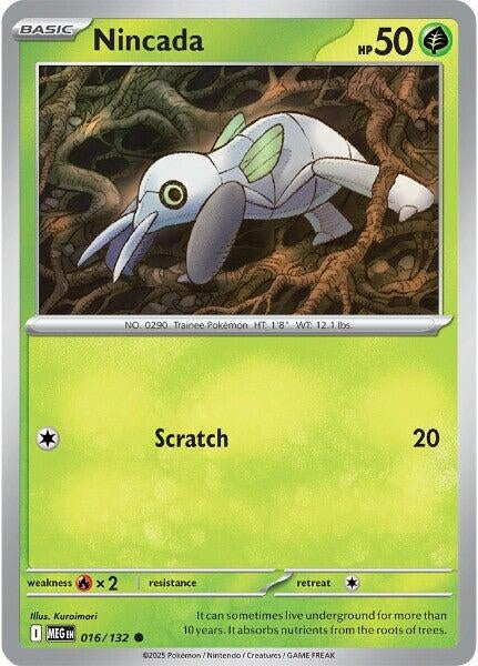 Image for Nincada (016/132) - Pokemon