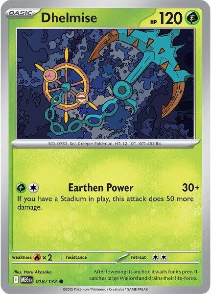 Image for Dhelmise (018/132) - Pokemon