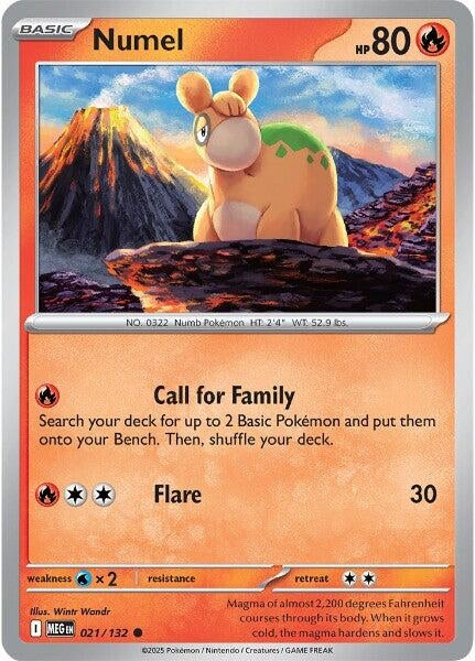Image for Numel (021/132) - Pokemon