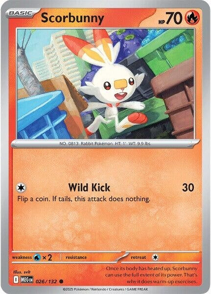Image for Scorbunny (026/132) - Pokemon