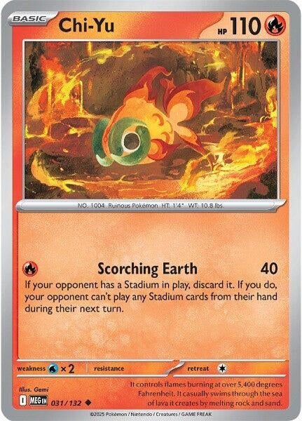 Image for Chi-Yu (031/132) - Pokemon