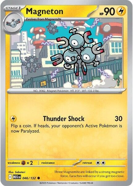 Image for Magneton (046/132) - Pokemon