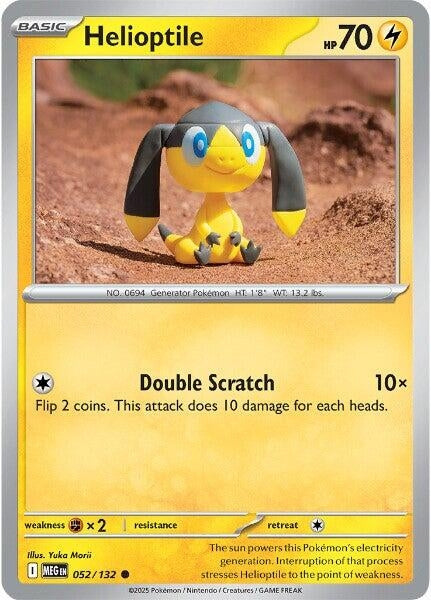 Image for Helioptile (052/132) - Pokemon
