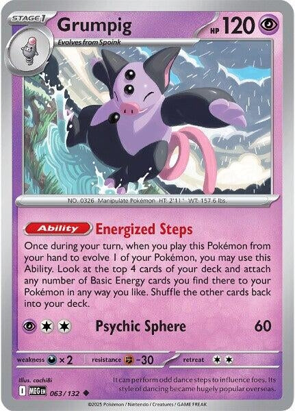 Image for Grumpig (063/132) - Pokemon