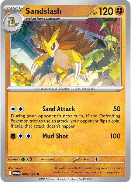 Image for Sandslash (069/132) - Pokemon