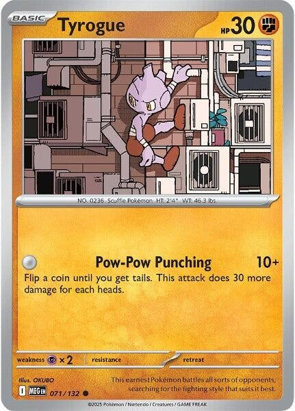 Image for Tyrogue (071/132) - Pokemon