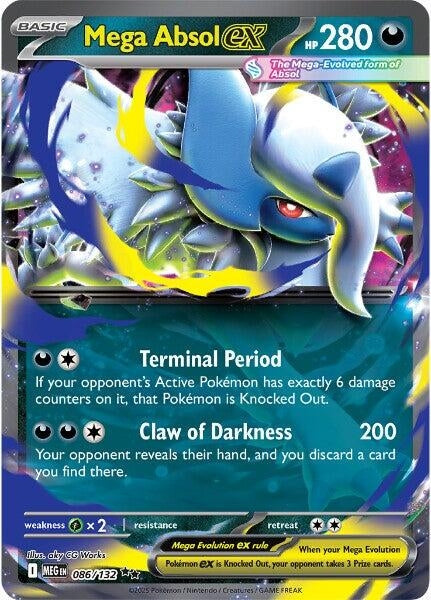 Image for Mega Absol ex (086/132) - Pokemon