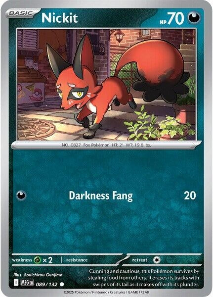 Image for Nickit (089/132) - Pokemon