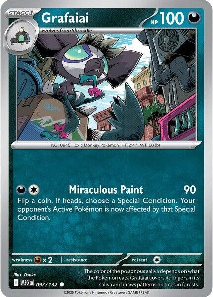 Image for Grafaiai (092/132) - Pokemon