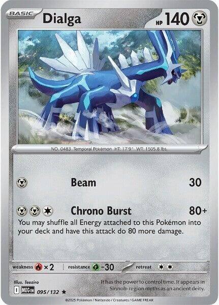 Image for Dialga (095/132) - Pokemon