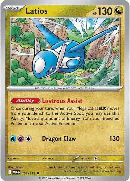 Image for Latios (101/132) - Pokemon
