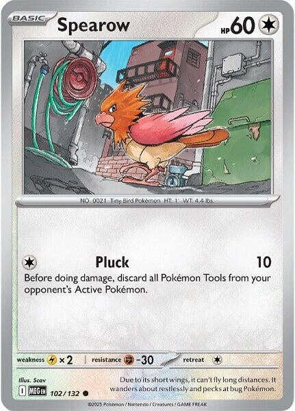 Image for Spearow (102/132) - Pokemon