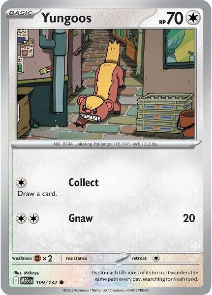 Image for Yungoos (109/132) - Pokemon