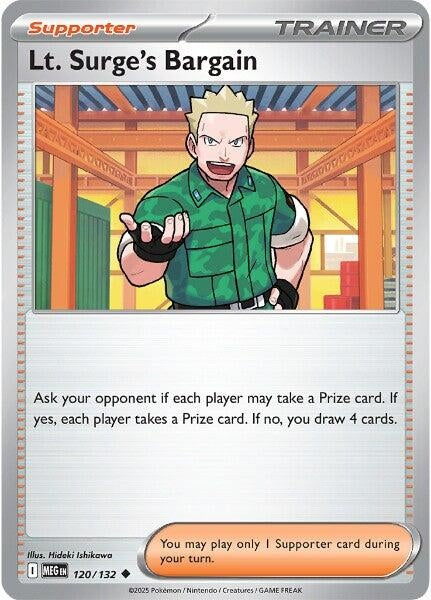 Image for Lt. Surge's Bargain (120/132) - Pokemon