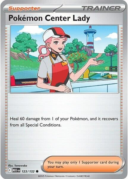 Image for Pokemon Center Lady (123/132) - Pokemon
