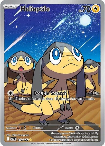 Image for Helioptile (143/132) - Pokemon